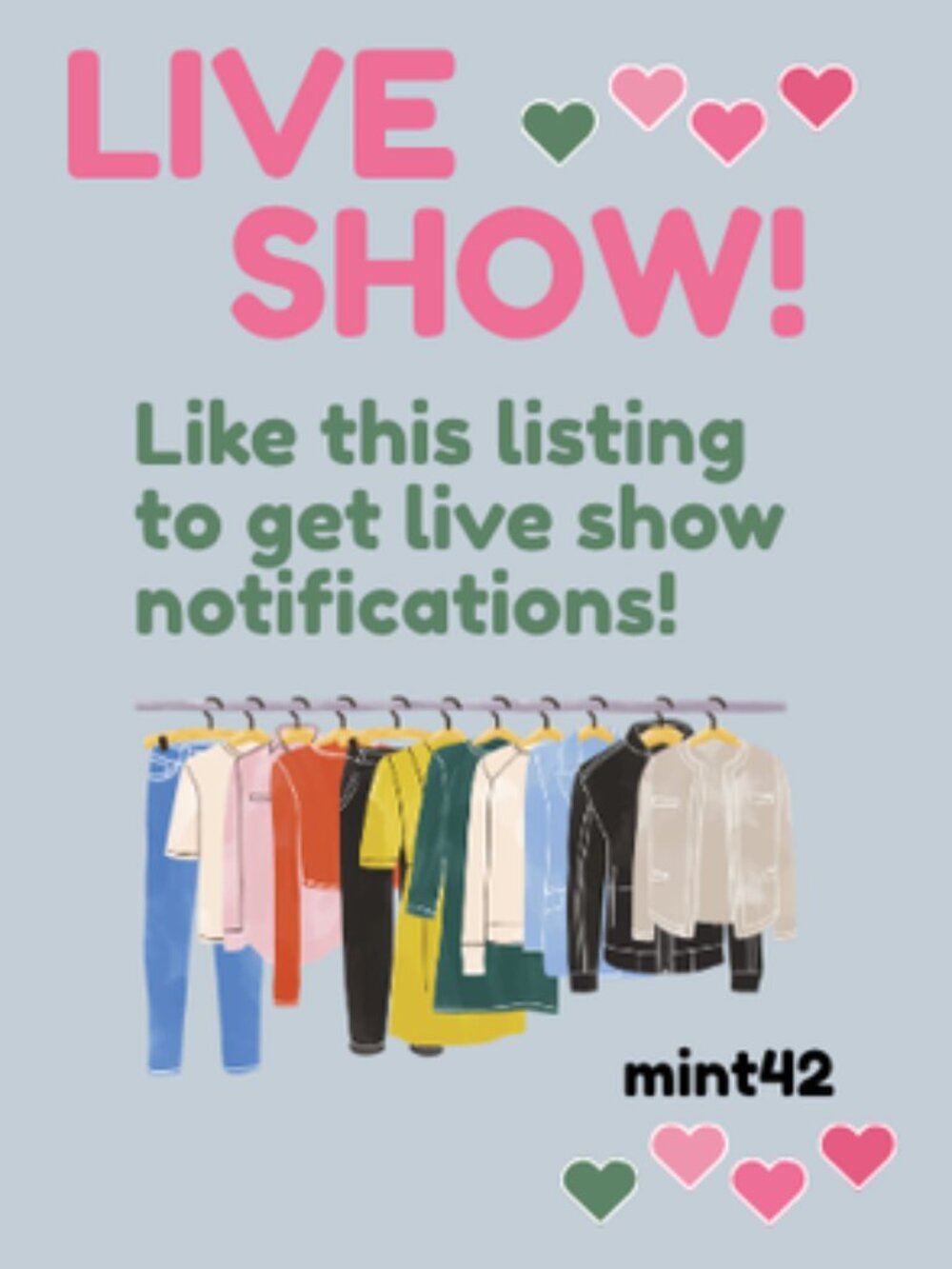 Unlisted Live Show Items